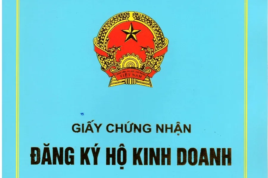 Giấy chứng nhận đăng ký hộ kinh doanh cá thể